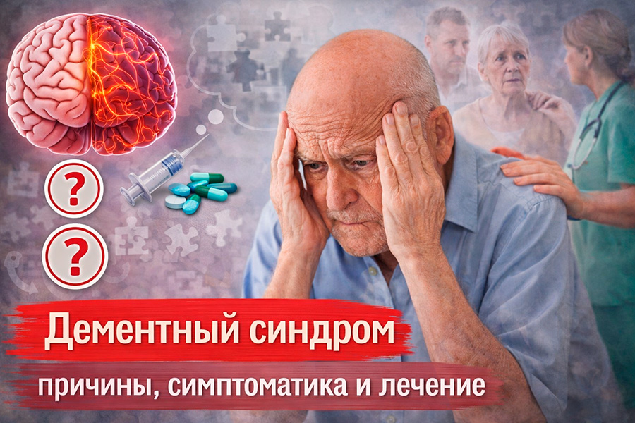 Дементный синдром: причины, симптомы и уход