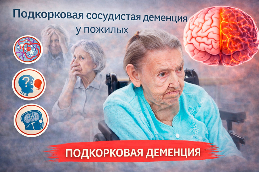 Подкорковая деменция у пожилых: признаки и уход
